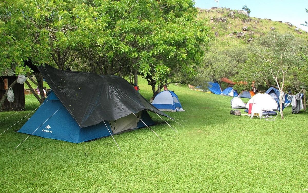 camping no parque das cascatas