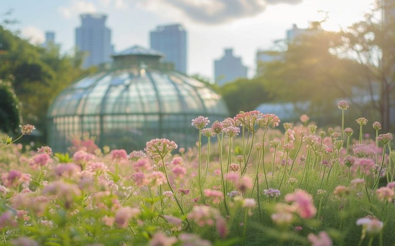 Jardim das Sensações no Jardim Botânico de Curitiba