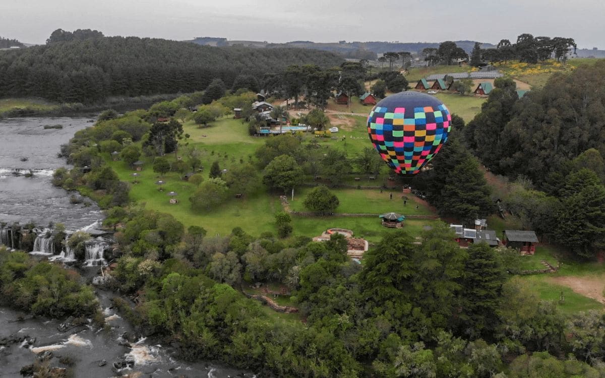 parque das cascatas em são francisco de paula no rio grande do sul