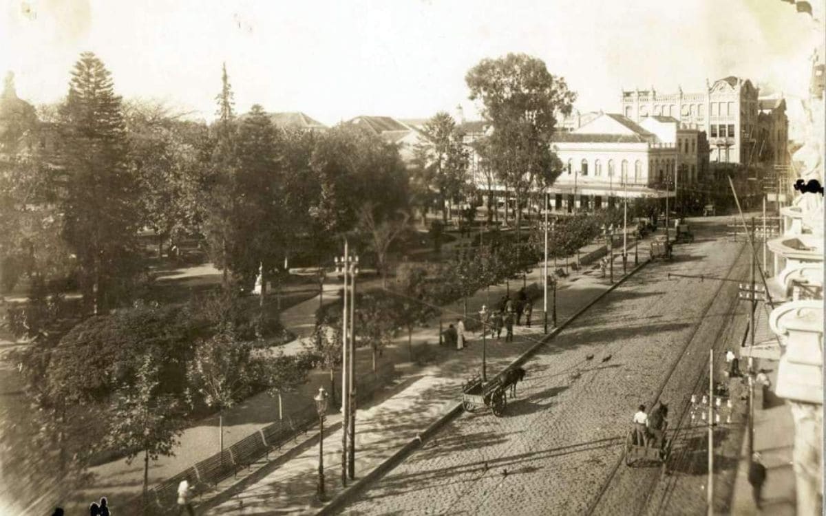 história da praça da alfândega