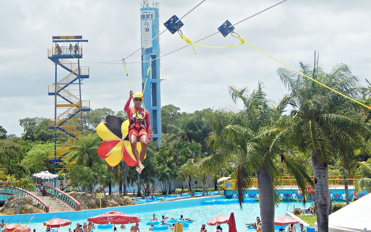 veneza water park tirolesa