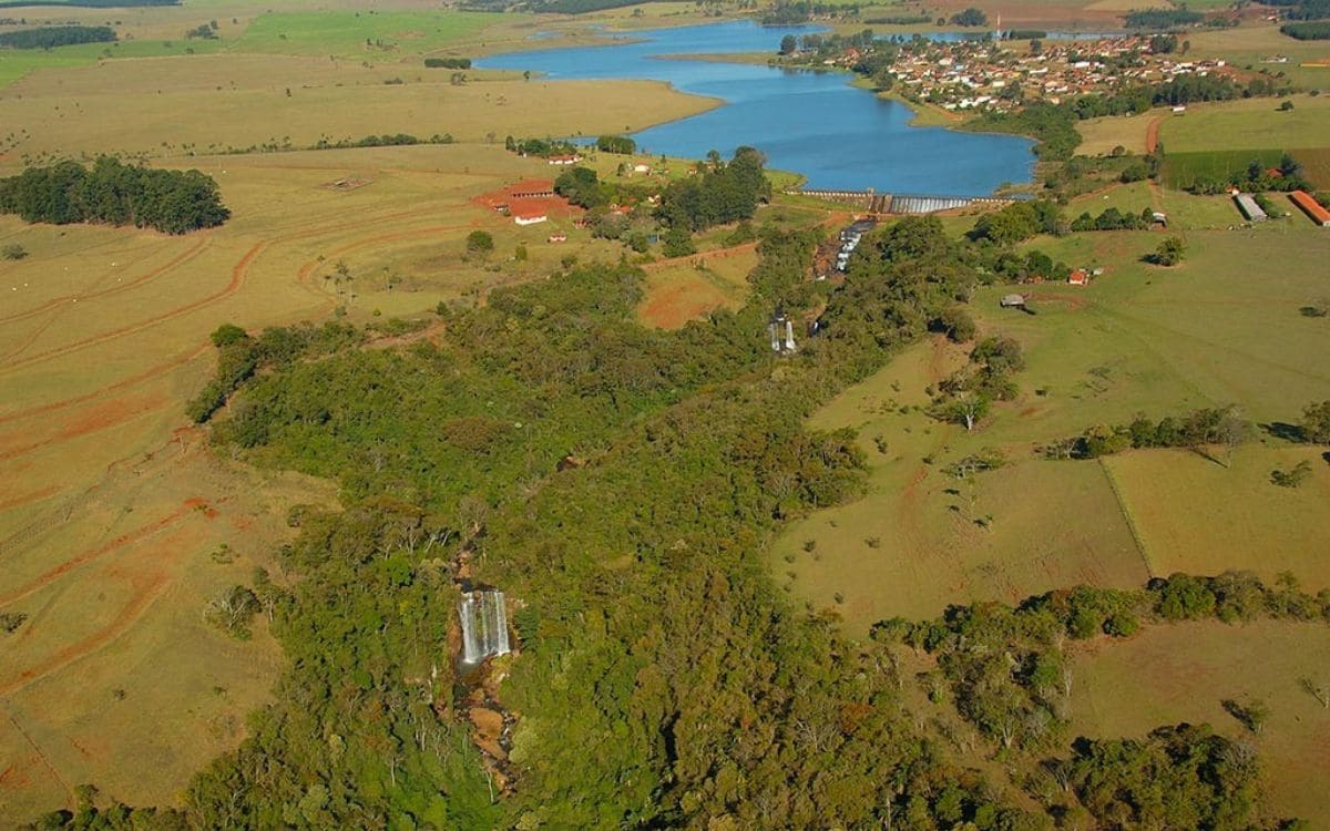 eco parque jacaré vista aérea