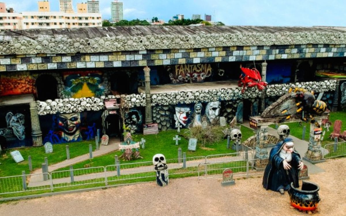 atrações do mirage park: trem fantasma