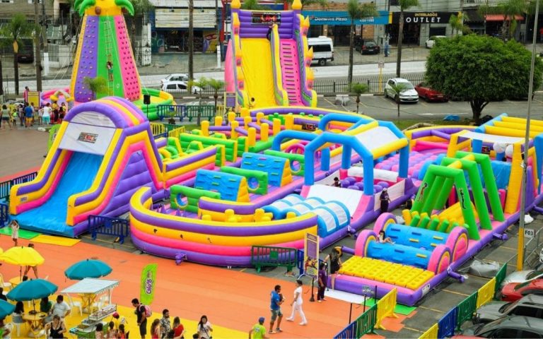 Gloob Super Jump: O maior parque de diversões inflável da América Latina chega em Piracicaba