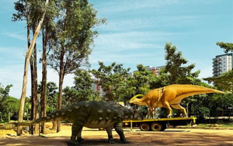 Parque dos Dinossauros com Entrada Gratuita em Santa Bárbara d’Oeste