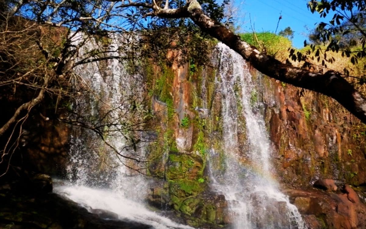 parque estadual lago azul cachoeira