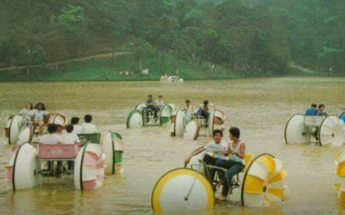 pedalinhos parque do pedroso