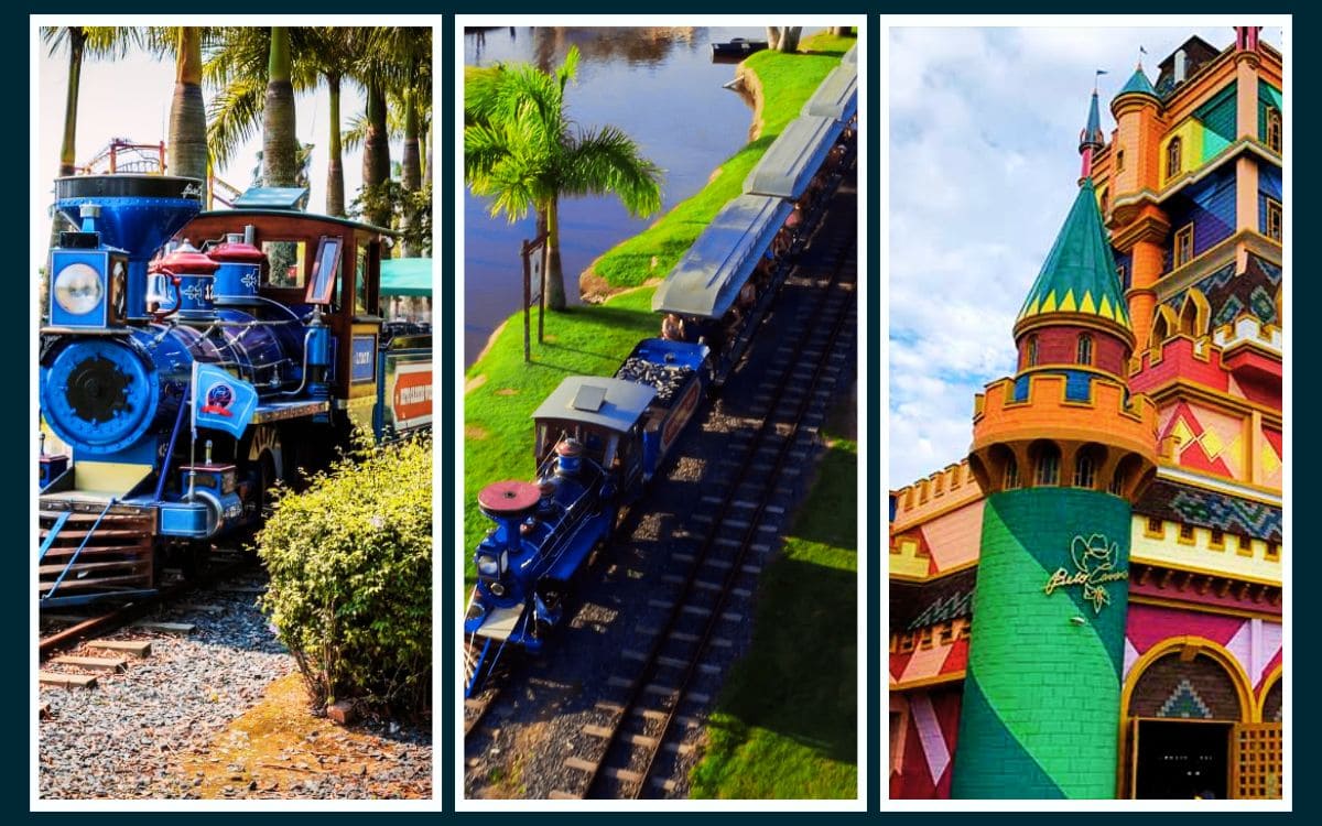 A História do Trem do Castelo das Nações no Beto Carrero World